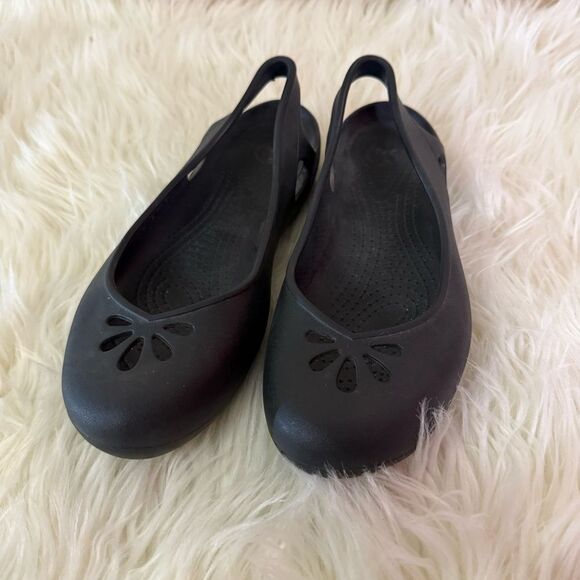 Crocs kadee black ballet flats 11 - Picture 7 of 7